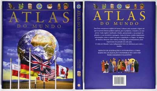 Atlas do mundo - Philip Steele e Keith Lye - ISBN 978-1-4054-6101-6