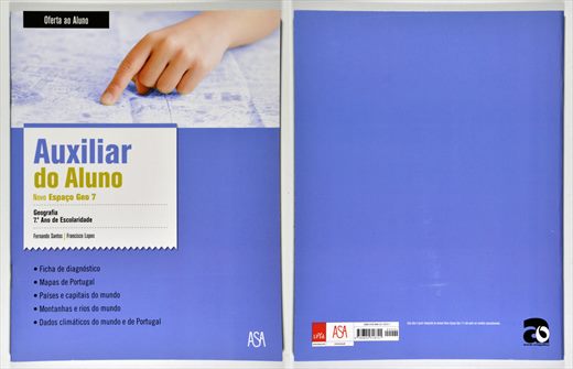 Novo Espaco Geo 7o. Ano - Fernando Santos e Francisco Lopes - ISBN 978-989-23-1872-1