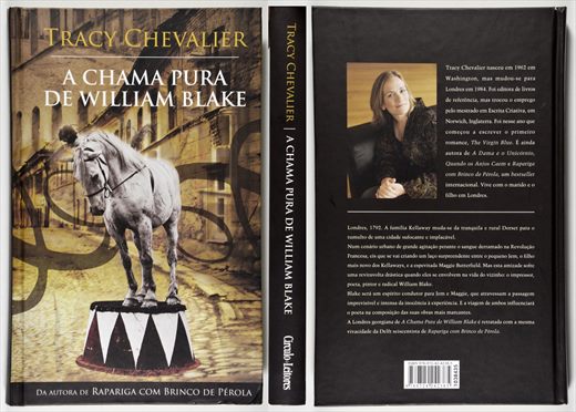 A chama pura de William Blake - Tracy Chevalier - ISBN 978-972-42-4238-5