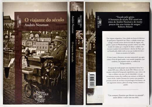 O viajante do seculo - Andres Neuman - ISBN 978-989-672-022-3