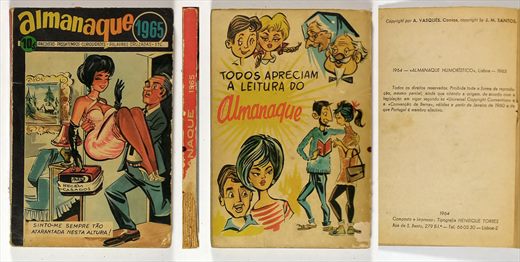 Almanaque Humoristico 1965 - Tipografia Henrique Torres
