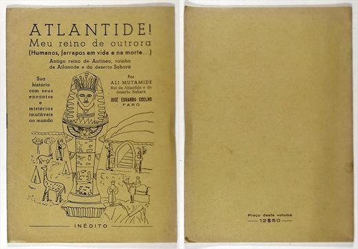 Atlantide, Meu reino de outrora (Humanos, Farrapos em Vida e na Morte...) - Jose Eduardo Coelho - Grafica do Sul 1961