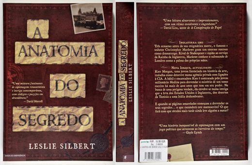 A anatomia do segredo - Leslie Silbert - ISBN 972-8839-42-1