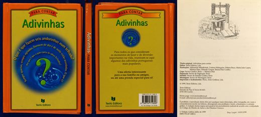 Adivinhas para contar - Texto Editora - ISBN 972-47-1480-2