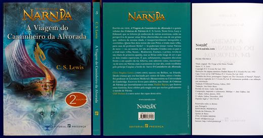 As Cronicas de Narnia, A Viagem do Caminheiro da Alvorada - C.S. Lewis - ISBN 972-23-3132-9