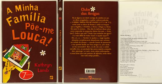 A Minha Familia Poe-me Louca - Kathryn Lamb - ISBN 972-23-2550-7