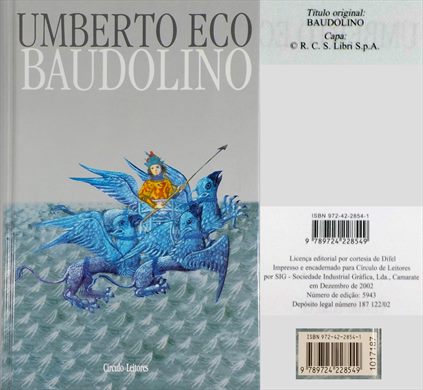 Baudolino - Umberto Eco - ISBN 972-42-2854-1