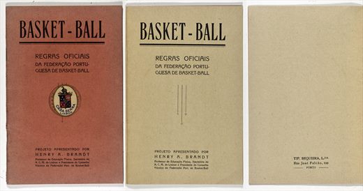 Basket-ball - Regras Oficiais da Federacao Portuguesa de Basket-ball - Henry A. Brant
