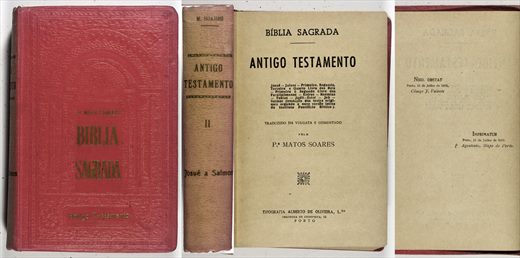 Biblia Sagrada, Antiguo Testamento 2 - P. Matos Soares - Imprimatur