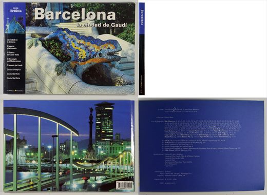 Barcelona, la ciudad de Gaudi - ISBN 84-89815-42-9