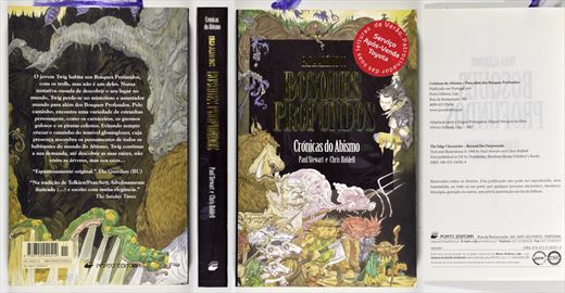 Para Alem dos Bosques profundos, Cronicas do Abismo - Paul Stewart e Chris Riddell - ISBN 978-972-0-04251-4