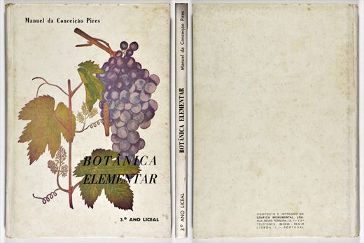 Botanica elementar 3o. ano liceal - Manuel da Conceicao Pires - Grafica Monumental