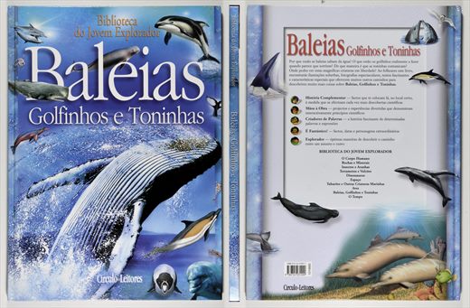 Baleias golfinhos e toninhas - Circulo de Leitores - ISBN 972-42-3109-7