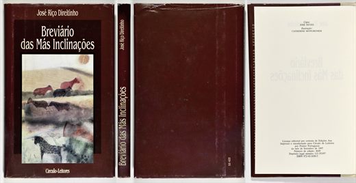 Brevario das mas inclinacoes - Jose Rico Direitinho - ISBN 972-42-1636-5