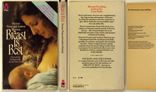 Breast is Best - Doctors Penny And Andrew Stanway - ISBN 0-330-281100