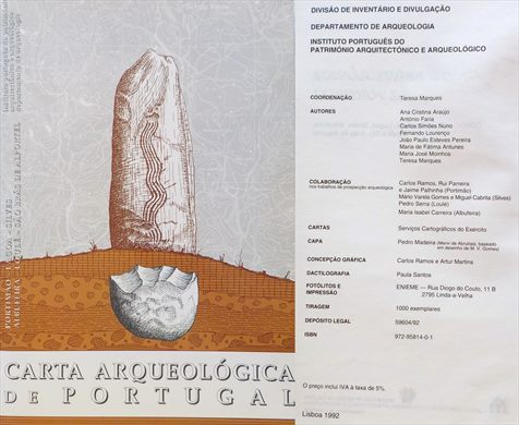 Carta Arqueologica de Portugal ISBN 972-95814-1