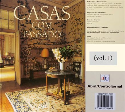 Casas com Passado volumem I ISBN 972-611-286-9