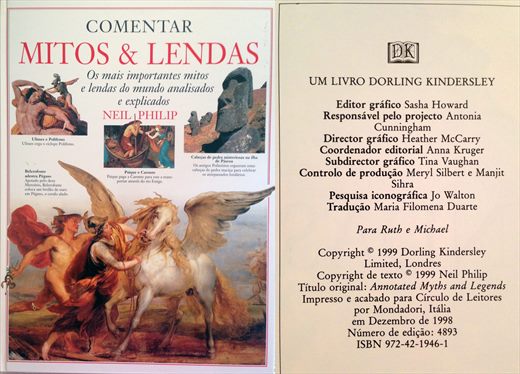 Comentar Mitos e Lendas - ISBN 972-42-1946-1