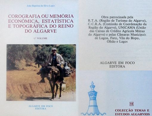 Corografia ou Memoria Economica Estatistica e Topografica do Reino do Algarve 1o. volume