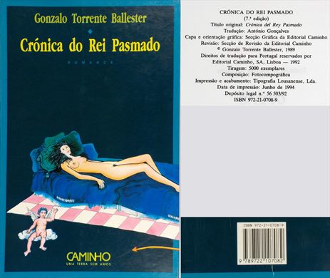 Cronica do Rei Pasmado ISBN 972-21-0708-9