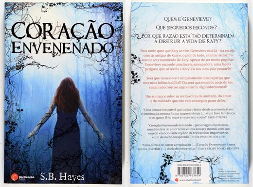 Coracao envenenado ISBN 978-972-26-3365-9