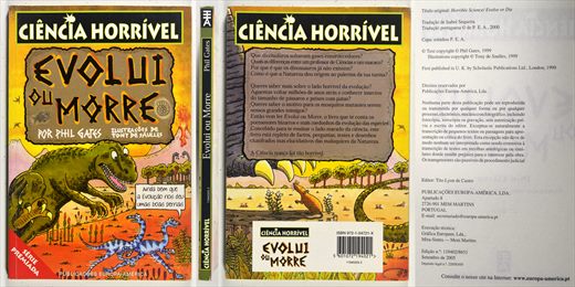 Ciencia Horrivel - Evolui ou Morre ISBN 972-1-04721-X