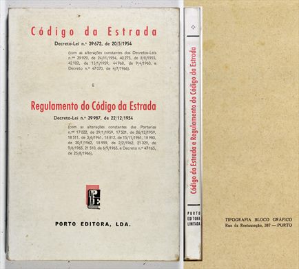 Codigo da Estrada 1954