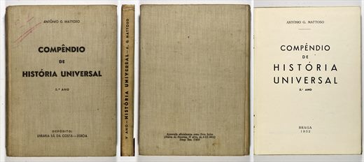 Compendio de Historia Universal 5o. ano 1952