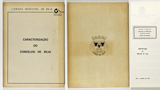 Caracterizacao do Concelho de Beja 1987