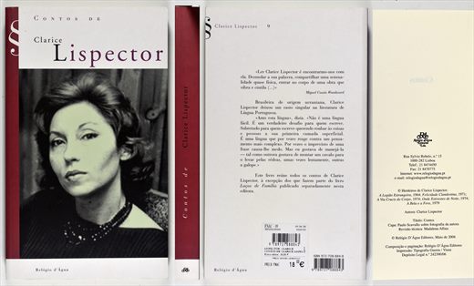 Contos de Clarice Lispector ISBN 972-708-884-8