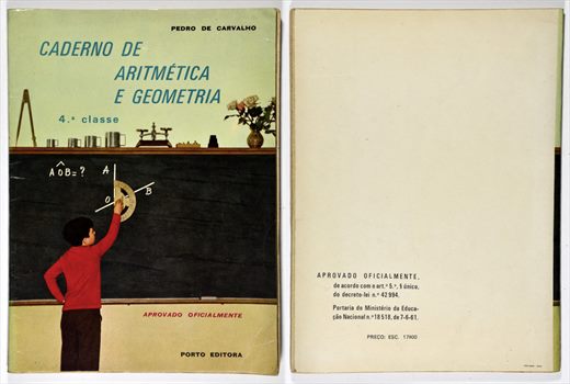 Caderno de aritmetica e geometria 4a. classe - Pedro de Carvalho - Porto Editora