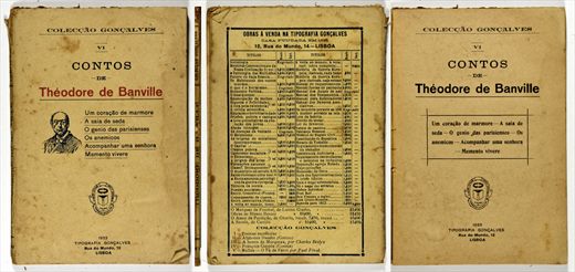 Contos de Theodore de Banville 1933