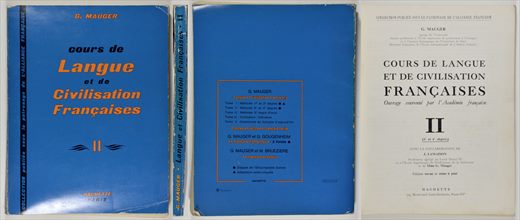Cours de langue et de civilisation francaises