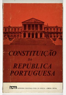 Constituicao da Republica Portuguesa 1976