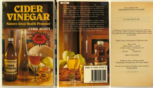 Cider Vinegar ISBN 0-7225-0755-0