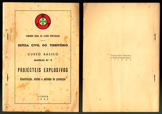 Comando da Legio Portuguesa - Defesa Civil do Territorio - Manual n.2 1953