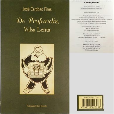 De Profundis Valsa Lenta ISBN 972-20-1398-X