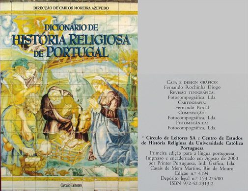 Dicionario de Historia Religiosa de Portugal ISBN 972-42-2313-2