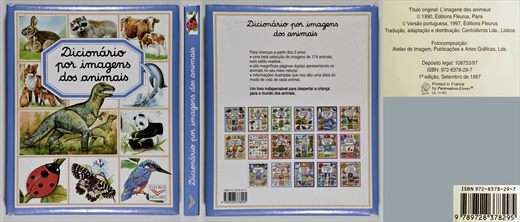 Dicionario por imagens dos animais - ISBN 972-8378-29-7
