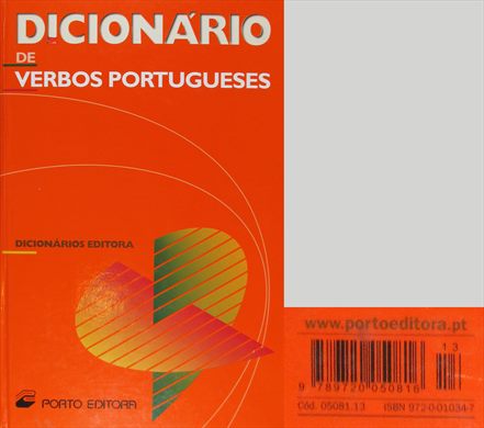 Dicionario de Verbos Portugueses ISBN 972-0-01034-7