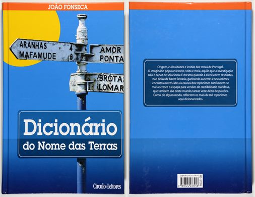Dicionario do Nome das Terras ISBN 972-42-3791-5