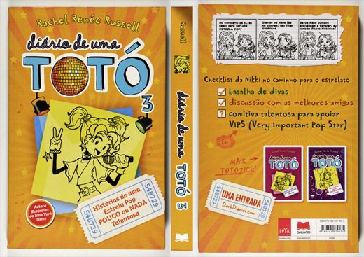 Diario de uma toto 3 ISBN 978-989-557-907-5
