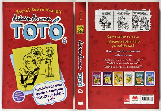 Diario de uma toto 6 ISBN 978-989-557-232-368-8