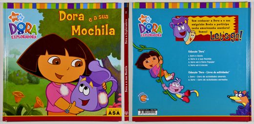 Dora e a sua mochila ISBN 978-972-41-4911-0