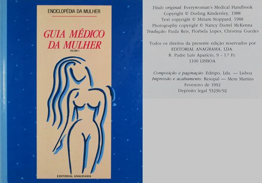 Enciclopedia da Mulher - Guia Medico da Mulher volume 1
