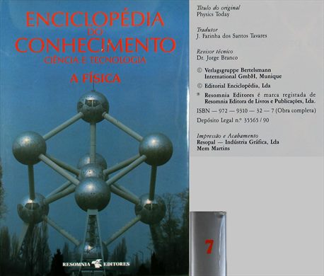 Enciclopedia do Conhecimento Ciencia e Tecnologia Vol.7 A Fisica ISBN 972-9310-32-7