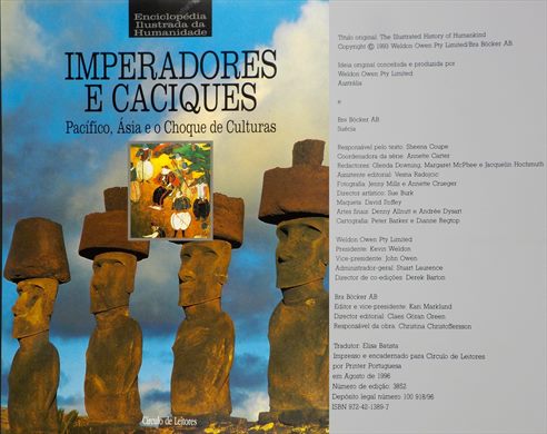 Enciclopedia Ilustrada da Humanidade Imperadores e Caciques ISBN 972-42-1389-7