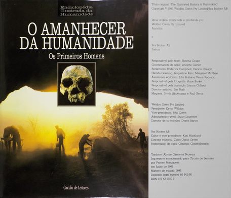 Enciclopedia Ilustrada da Humanidade O Amanhecer da Humanidade ISBN 972-42-1150-9