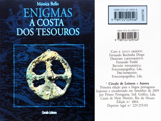Enigmas A Costa dos Tesouros ISBN 972-42-2954-8