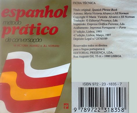 Espanhol pratico - ISBN 972-23-1835-7
